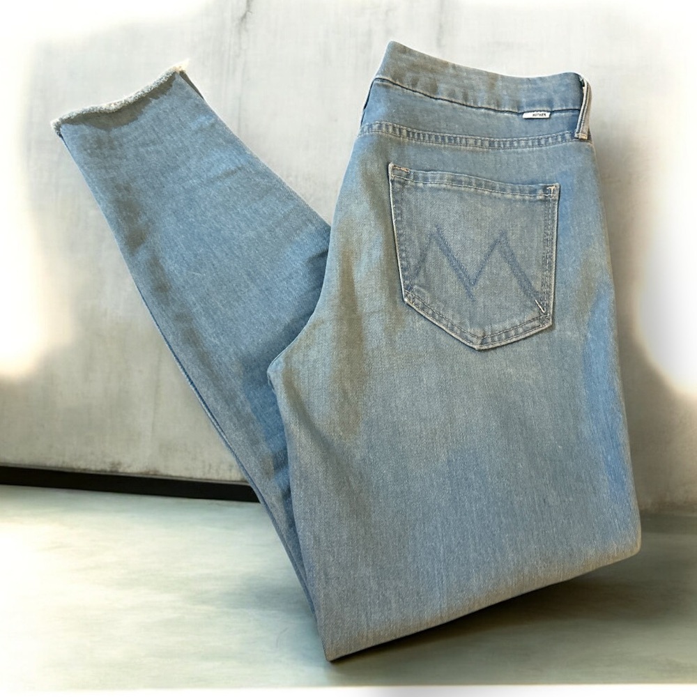 MOTHER The Looker Ankle Fray “hold my hand” size 29 - Picture 12 of 16